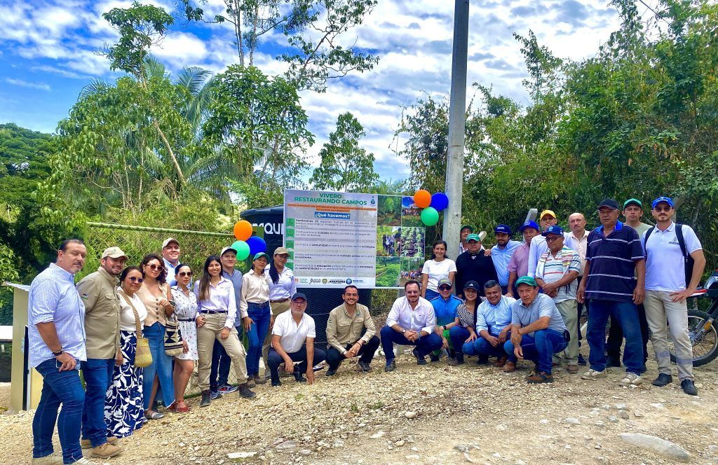 ¡Entrega oficial del vivero Restaurando Campos en Anapoima!